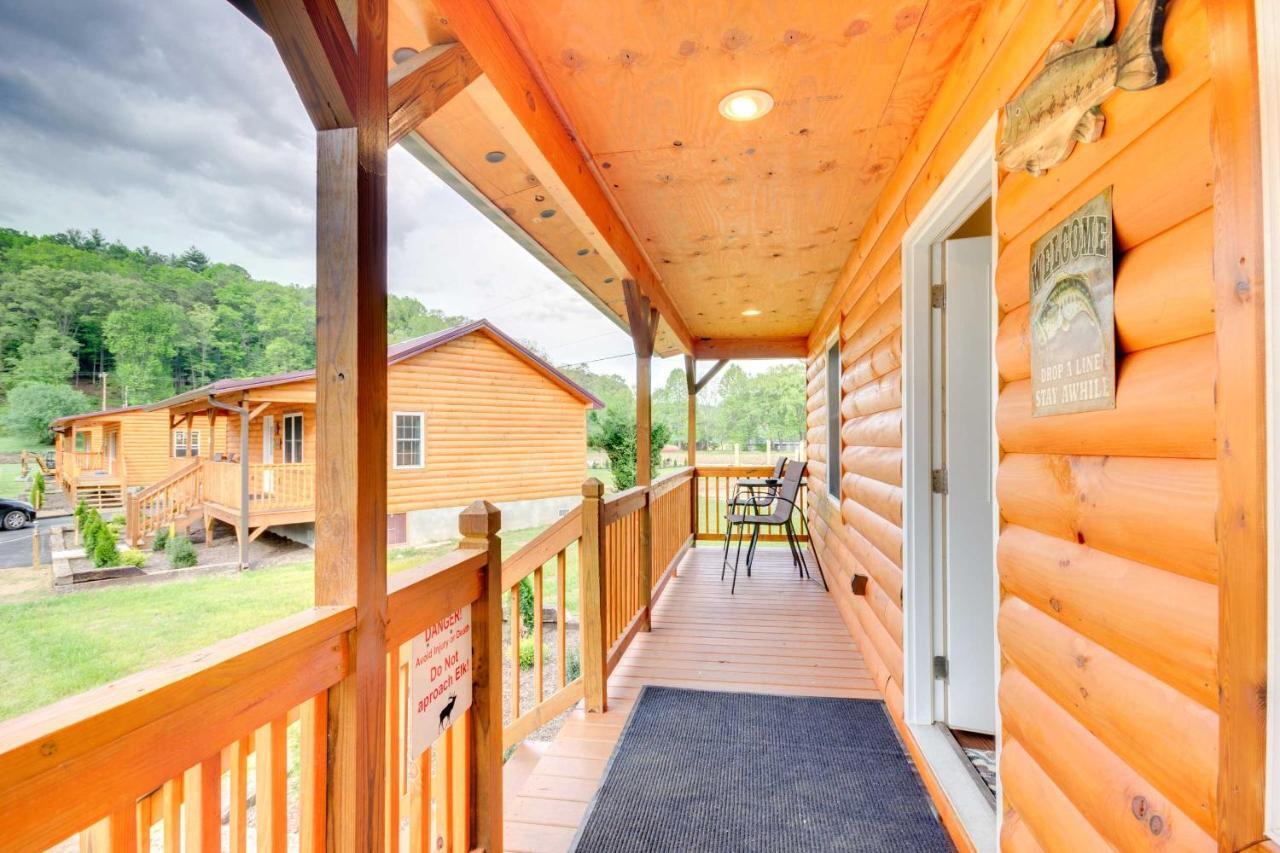 Cozy Cabin On Tuckasegee River - Near 布赖森城 外观 照片